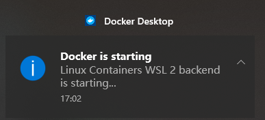 docker configuration